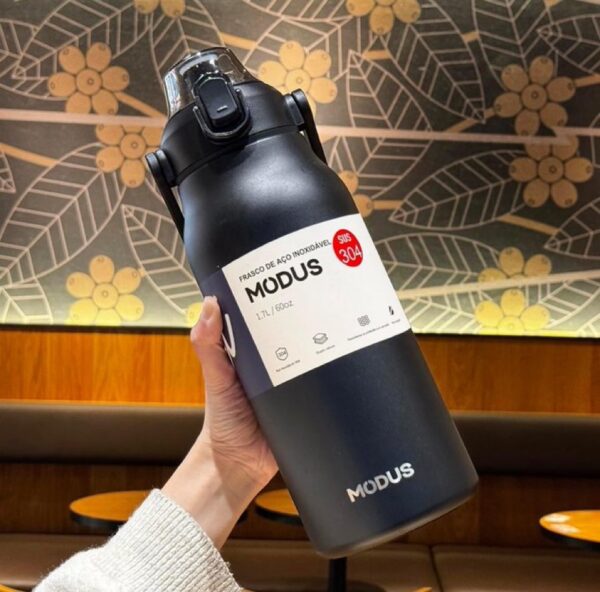 Garrafa Térmica Aço Inoxidável 1700ML - Imagem 3